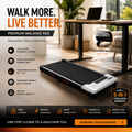 Walking Pad Treadmill — Compact Under-Desk Treadmill for Home & Office